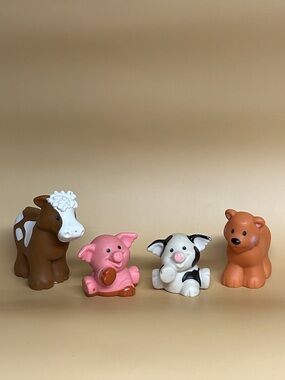 Fisher Price Little people set of 4 Farm animal